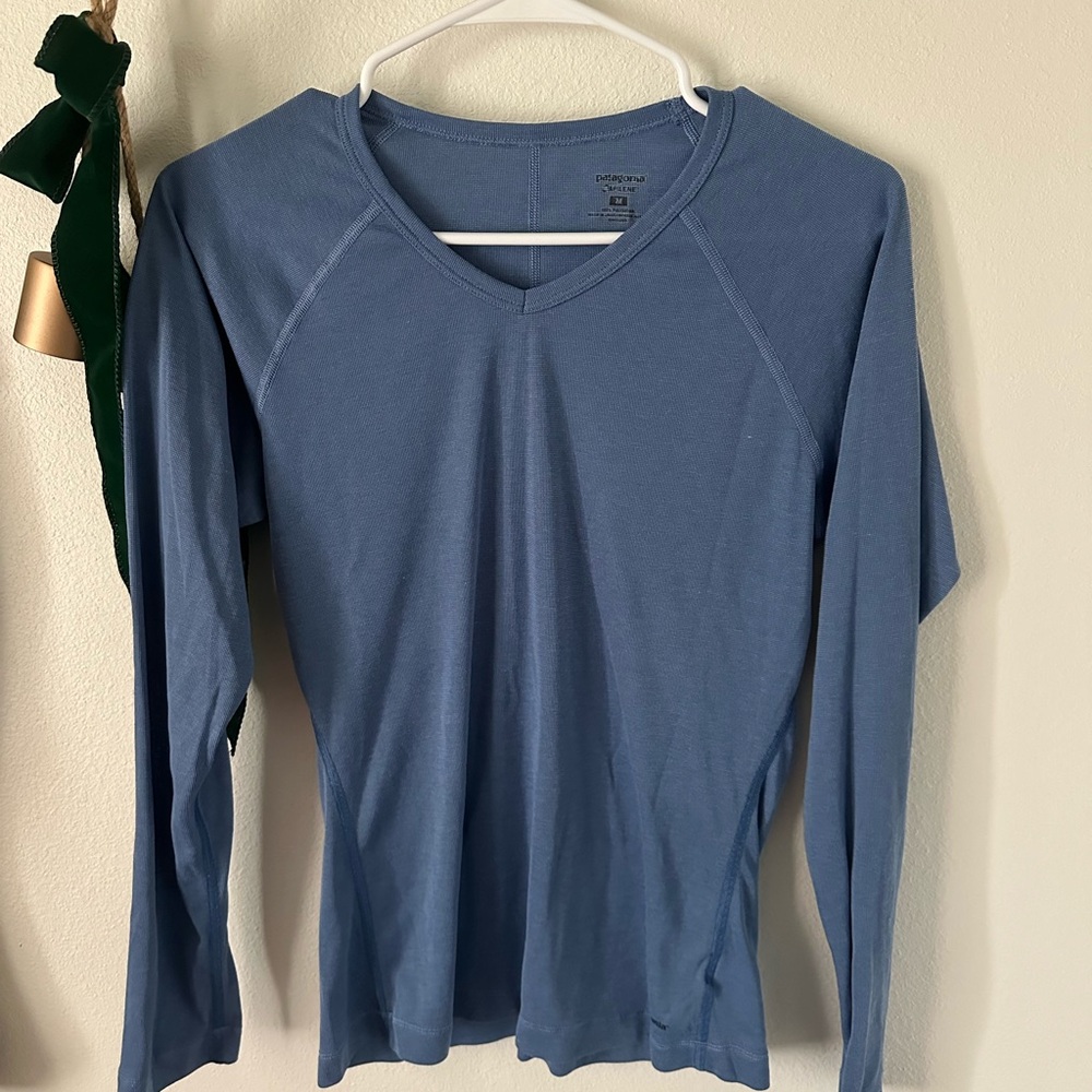 Patagonia Women's Long Sleeve Tee - Blue